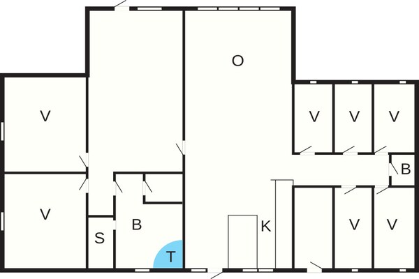Foto van 16 persoons vakantie huis in Glesborg - Vakantiehuis in Glesborg - FloorPlan