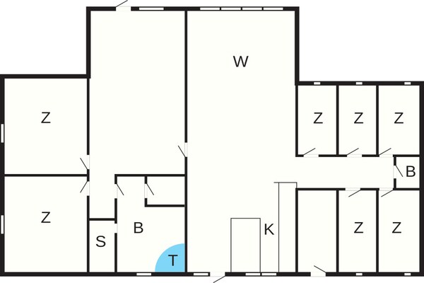 Foto van 16 persoons vakantie huis in Glesborg - Vakantiehuis in Glesborg - FloorPlan