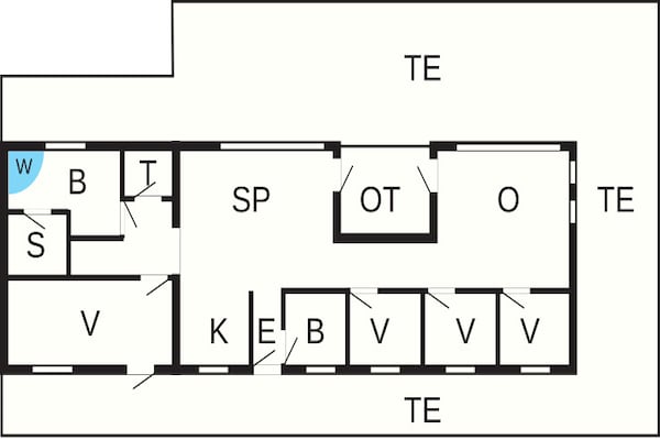 Foto van 10 persoons vakantie huis in Hadsund - Vakantiehuis in Hadsund - FloorPlan
