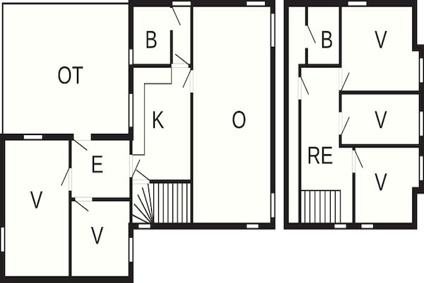 Foto van Kusttoevlucht in Hvalpsund-By Traum - Vakantiehuis in Farsø - FloorPlan