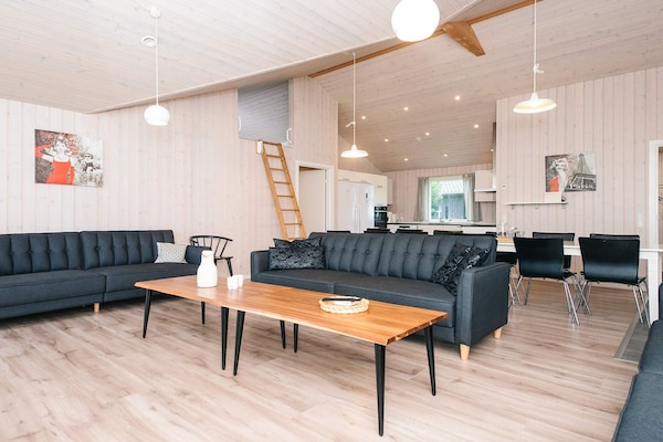 Foto van Zomerhuis met zwembad, sauna - Vakantiehuis in Rømø - Indoor