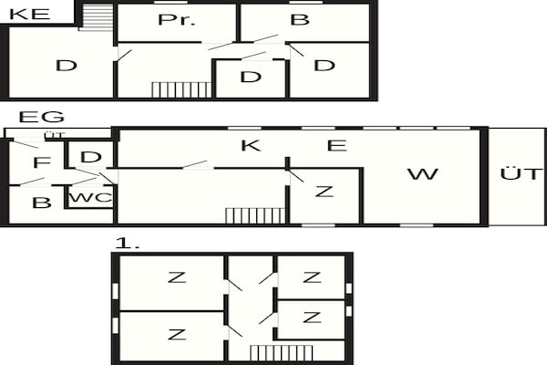 Foto van Kusttoevlucht in Lyngen-By Traum - Vakantiehuis in Svensby - FloorPlan