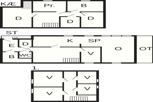 Foto van Kusttoevlucht in Lyngen-By Traum - Vakantiehuis in Svensby - FloorPlan
