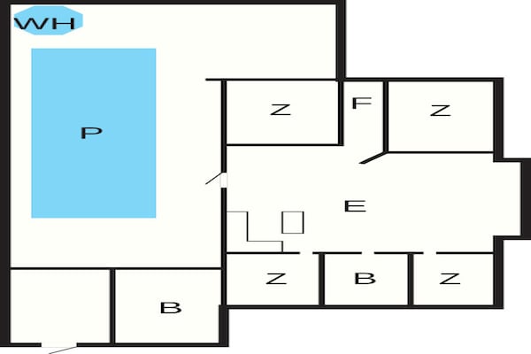 Foto van 12 persoons vakantie huis in Glesborg - Vakantiehuis in Glesborg - FloorPlan