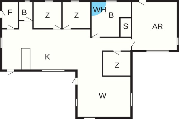 Foto van 10 persoons vakantie huis in Juelsminde - Vakantiehuis in Juelsminde - FloorPlan