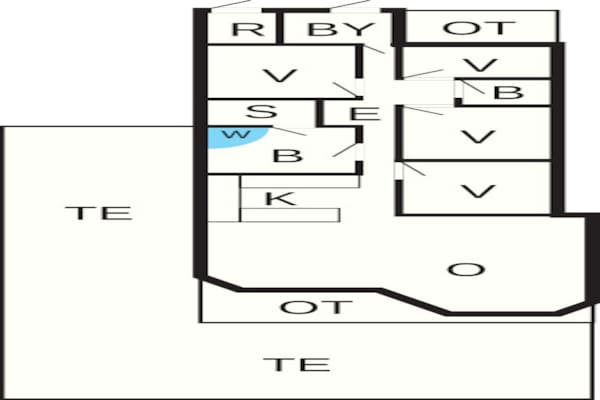 Foto van 10 persoons vakantie huis in Væggerløse - Vakantiehuis in Væggerløse - FloorPlan