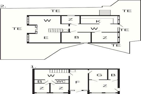 Foto van 12 persoons vakantie huis in Fitjar - Vakantiehuis in Fitjar - FloorPlan
