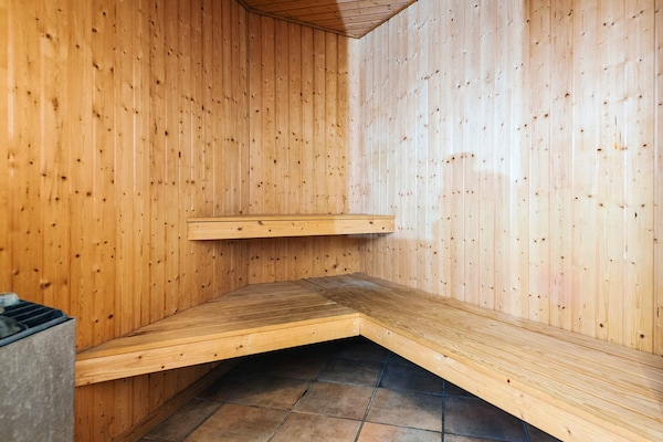 Foto van Luxe Strandverblijf in Blavand-By Traum - Vakantiehuis in Blåvand - Sauna