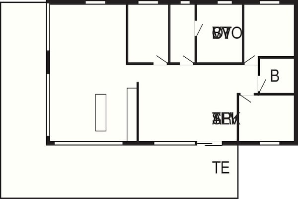 Foto van 10 persoons vakantie huis in Sæby - Vakantiehuis in Sæby - FloorPlan