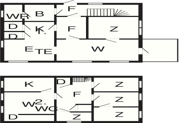 Foto van 10 persoons vakantie huis in Brekke - Vakantiehuis in Brekke - FloorPlan