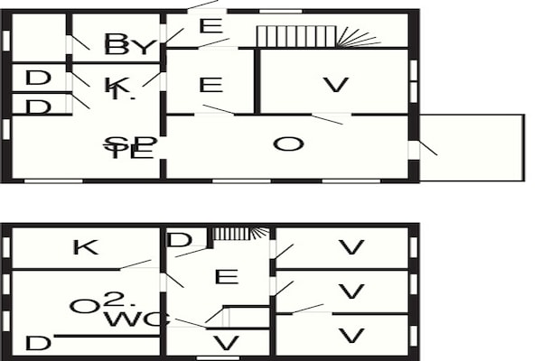 Foto van 10 persoons vakantie huis in Brekke - Vakantiehuis in Brekke - FloorPlan
