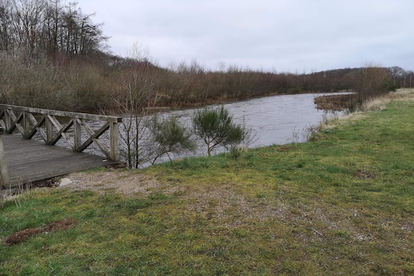 Foto van Vakantiehuis met zwembad in Ansager - Vakantiehuis in Ansager - WaterView