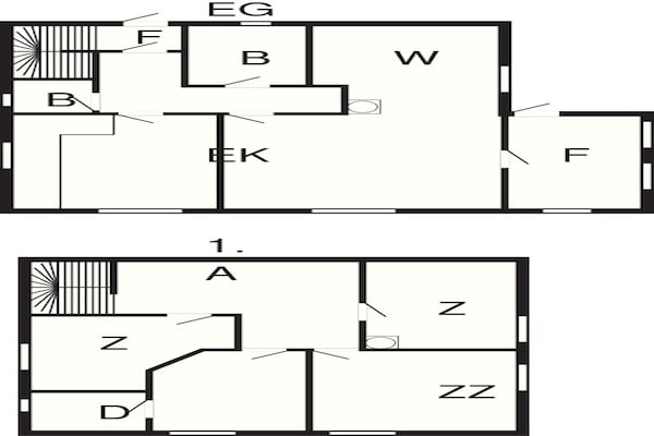 Foto van 10 persoons vakantie huis in Stordal - Vakantiehuis in Stordal - FloorPlan