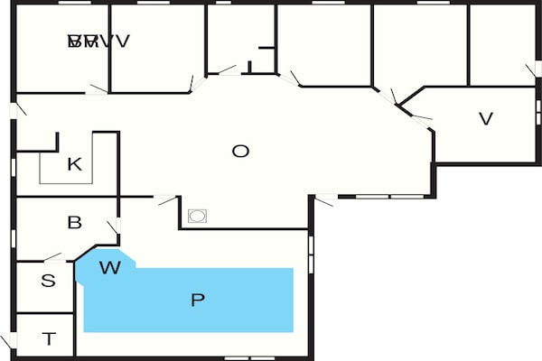 Foto van 12 persoons vakantie huis in Nordborg - Vakantiehuis in Nordborg - FloorPlan