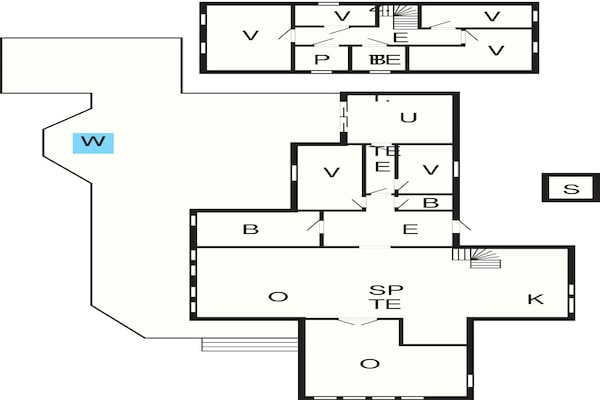 Foto van 14 persoons vakantie huis in Meisingset - Vakantiehuis in Meisingset - FloorPlan