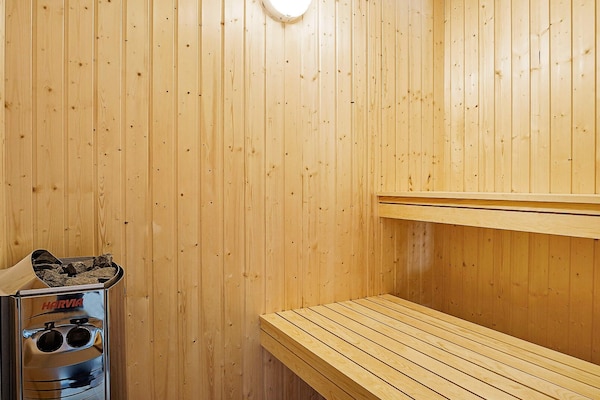 Foto van Luxe retraite in Blavand - Vakantiehuis in Blåvand - Sauna