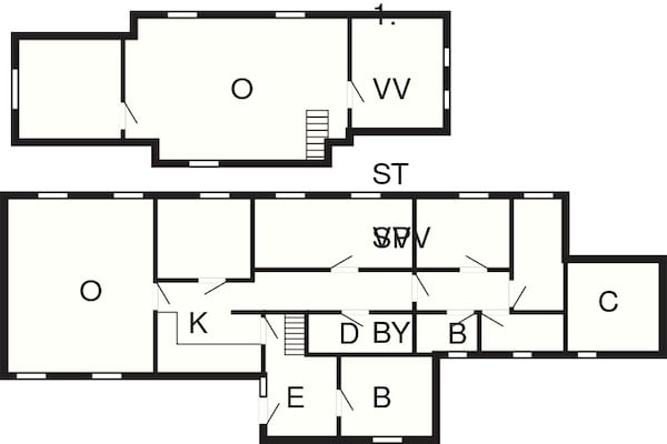 Foto van 10 persoons vakantie huis in Karby-By Traum - Vakantiehuis in Karby - FloorPlan