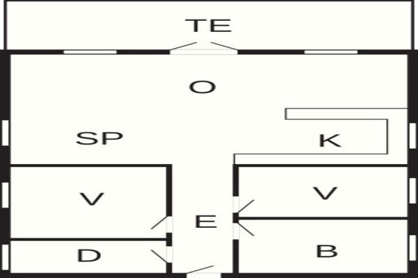 Foto van Afgelegen paradijs in Kelstrup -- By Traum Ferienwohnungen - FloorPlan
