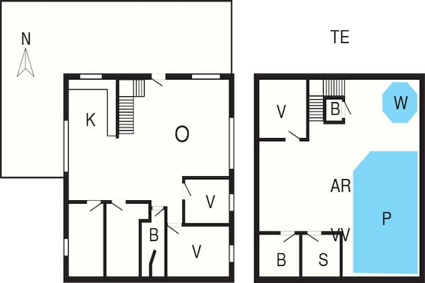 Foto van Vakantiehuis in Haderslev - Vakantiehuis in Haderslev - FloorPlan