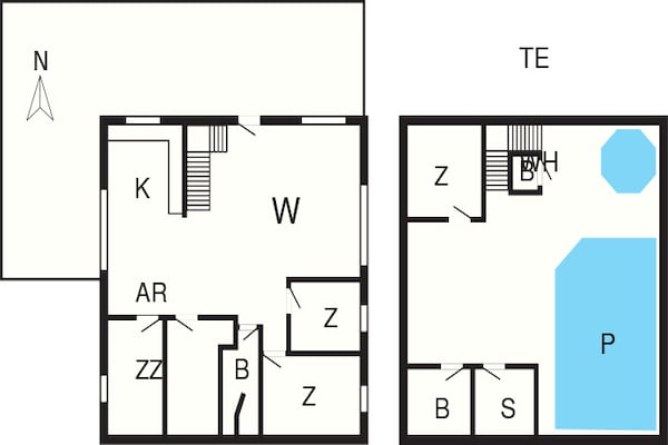 Foto van Vakantiehuis in Haderslev - Vakantiehuis in Haderslev - FloorPlan