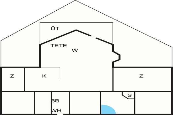 Foto van 10 persoons vakantie huis in Hemmet - Vakantiehuis in Hemmet - FloorPlan
