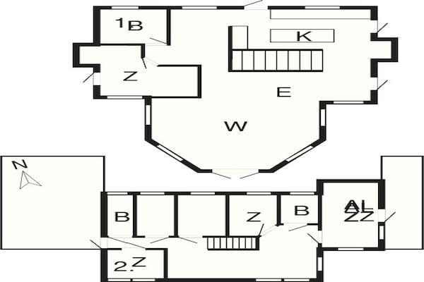 Foto van 12 persoons vakantie huis in Nimtofte-By Traum - Vakantiehuis in Nimtofte - FloorPlan