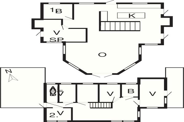 Foto van 12 persoons vakantie huis in Nimtofte-By Traum - Vakantiehuis in Nimtofte - FloorPlan