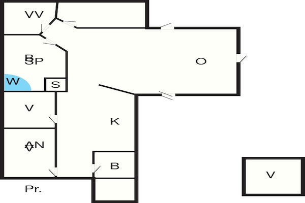 Foto van 12 persoons vakantie huis in Ebeltoft-By Traum - Vakantiehuis in Ebeltoft - FloorPlan