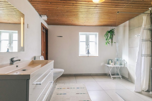 Foto van Rustiek huisje met open haard - Vakantiehuis in Aabybro - Indoor