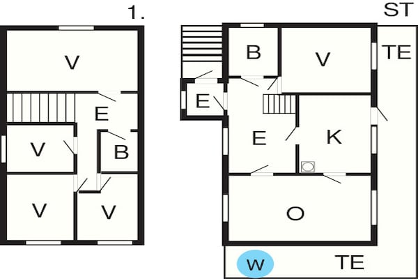 Foto van 10 persoons vakantie huis in VEVANG-By Traum - Vakantiehuis in Vevang - FloorPlan