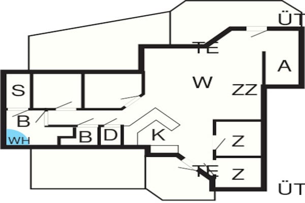 Foto van 10 persoons vakantie huis in Væggerløse-By Traum - FloorPlan