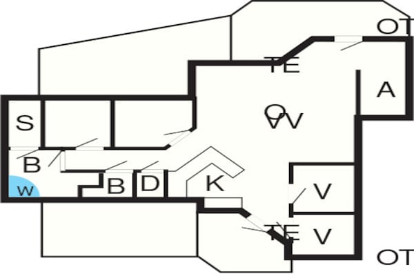 Foto van 10 persoons vakantie huis in Væggerløse-By Traum - FloorPlan