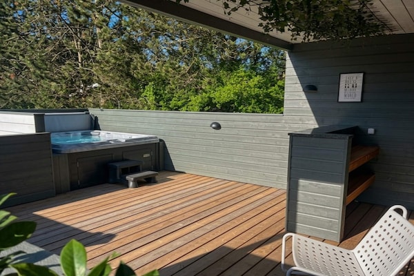 Foto van Vakantiehuis aan zee met zwembad - Vakantiehuis in Glesborg - Spa