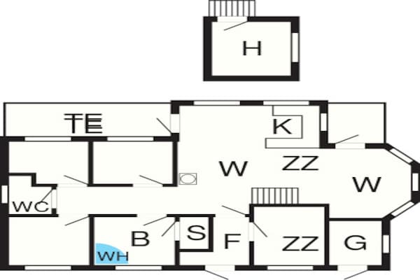 Foto van 10 persoons vakantie huis in Thisted-By Traum - Vakantiehuis in Thisted - FloorPlan