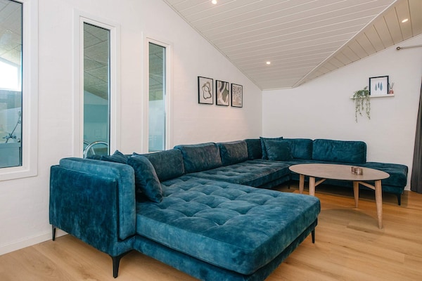 Foto van Luxe vakantieverblijf met zwembad - Vakantiehuis in Juelsminde - Indoor