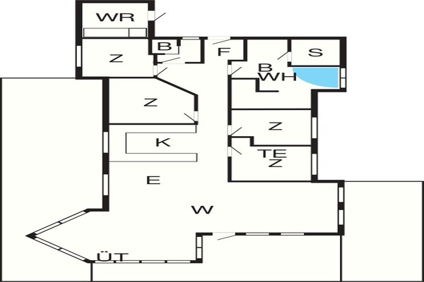Foto van Luxe Spa-Retraite -- By Traum Ferienwohnungen - Vakantiehuis in Aakirkeby - FloorPlan