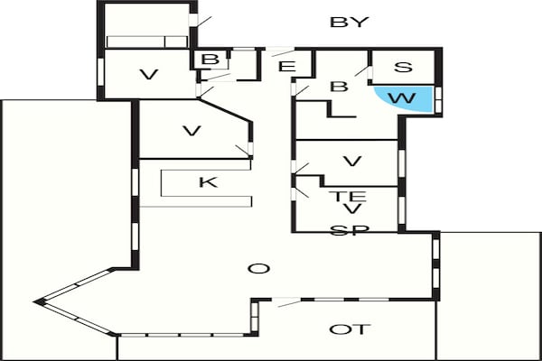 Foto van Luxe Spa-Retraite -- By Traum Ferienwohnungen - Vakantiehuis in Aakirkeby - FloorPlan