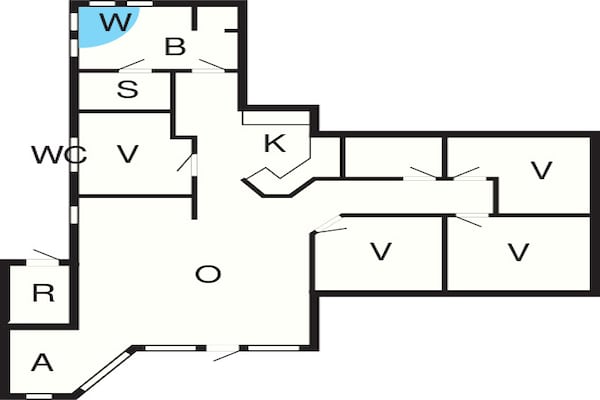 Foto van 10 persoons vakantie huis in Fårvang-By Traum - Vakantiehuis in Fårvang - FloorPlan