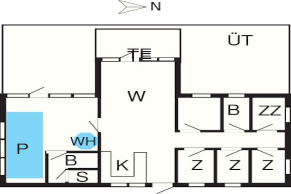 Foto van Rustige strand retraite -- By Traum Ferienwohnungen - FloorPlan