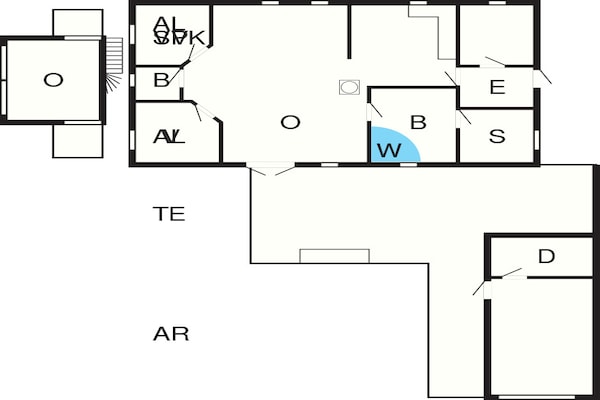 Foto van 12 persoons vakantie huis in Tarm-By Traum - Vakantiehuis in Tarm - FloorPlan