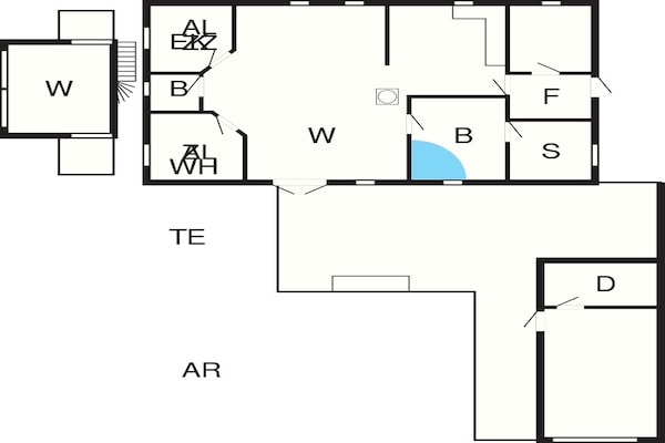 Foto van 12 persoons vakantie huis in Tarm-By Traum - Vakantiehuis in Tarm - FloorPlan