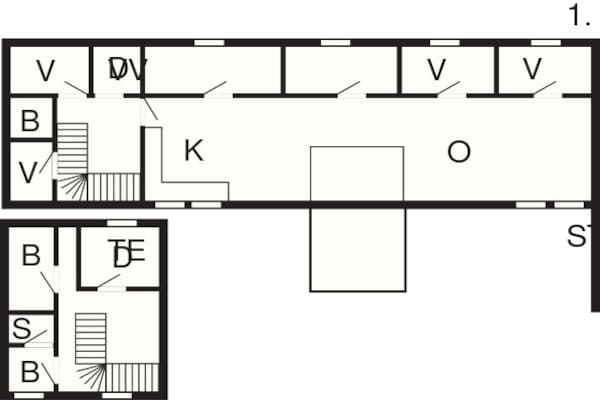 Foto van 15 persoons vakantie huis in EIDSVÅG-By Traum - Vakantiehuis in Eidsvåg - FloorPlan