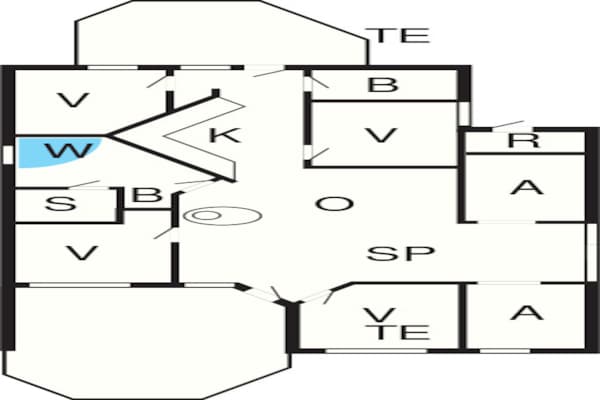 Foto van 12 persoons vakantie huis in Otterndorf - Vakantiehuis in Ottendorf - FloorPlan