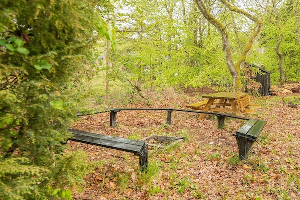 Foto van Luxe toevluchtsoord aan het bos - Vakantiehuis in Glesborg - View