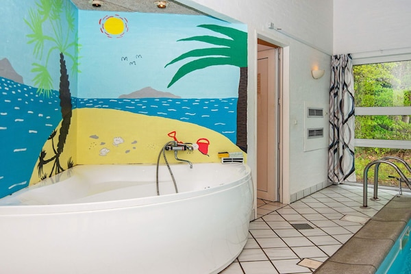 Foto van Luxe toevluchtsoord aan het bos - Vakantiehuis in Glesborg - Spa