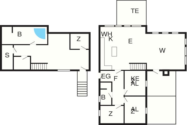 Foto van 10 persoons vakantie huis in Roslev - Vakantiehuis in Roslev - FloorPlan