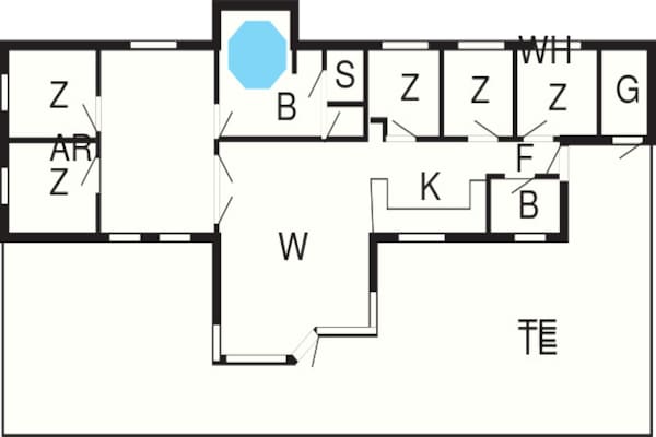 Foto van 14 persoons vakantie huis in Rødby-By Traum - Vakantiehuis in Rødby - FloorPlan