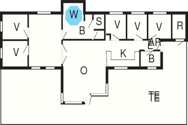 Foto van 14 persoons vakantie huis in Rødby-By Traum - Vakantiehuis in Rødby - FloorPlan