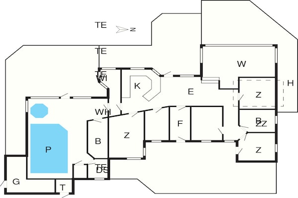 Foto van Luxe strandvakantie -- By Traum Ferienwohnungen - Vakantiehuis in Pandrup - FloorPlan
