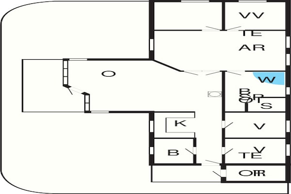 Foto van Luxe familie retraite -- By Traum Ferienwohnungen - Vakantiehuis in Rømø - FloorPlan